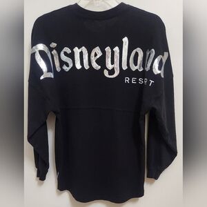 **LIKE NEW** Sequins Black Silver Sparkle Disneyland Spirit Jersey XS WORE ONCE